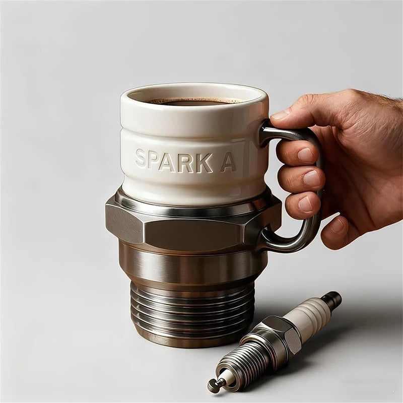 Automotive Inspire Coffee Cup, Perfect for Car Enthusiasts, Mechanics & Garage Owners