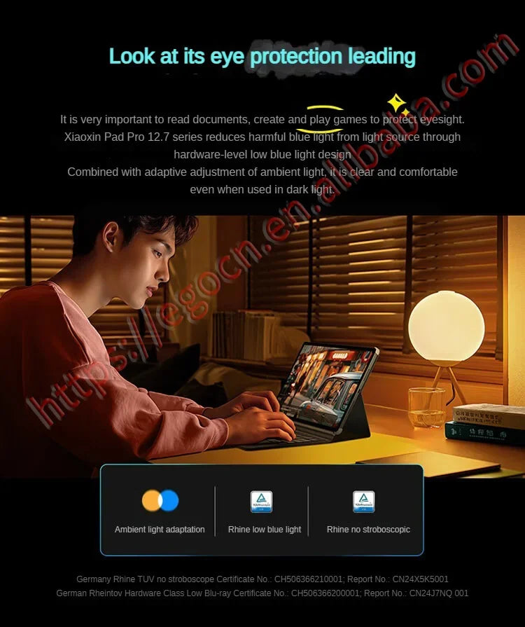 New Lenovo Xiaoxin Pad Pro 12.7 2025 Tablet Dimensity 8300 2.9k Resolution 144Hz Refresh Rate WIFI 10200mAh WIFI