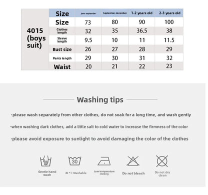 Ins Handmade Baby Boys' Clothes New British Wind Cotton Short-sleeved Shirt Embroidered Bear Clothes Baby Boys Boutique Suits