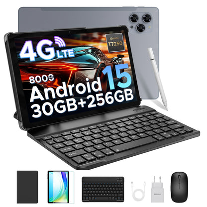 【Brand+】Doogee Tab G6 Tablet Pc 11 Inch Android 15 30Gb Ram(6+24) 256Gb Rom 8000Mah Battery Dual Speakers Support Widevine