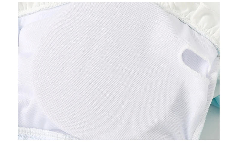 Japanese Lolita Girls Bow Cute Water Blue Swimsuit Hot Spring Bathing Swimwear Japanese Style Women One Peice Swimming Suit