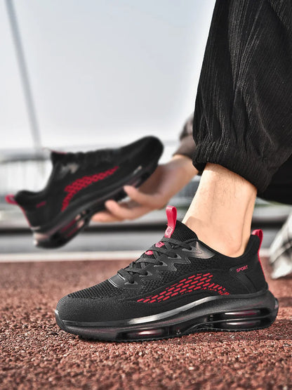 High Quality Sneakers Male Trend Black Platform Basketball Shoes Men Casual White Sport Walking Sneakers Men's Trainer 2025