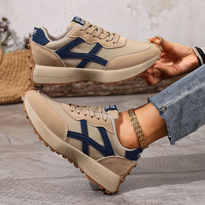 Women Sneakers 2025 New Leisure Running Shoes Fashion Designer Leather Sneakers Women Luxury Platform Sports Shoes for Women