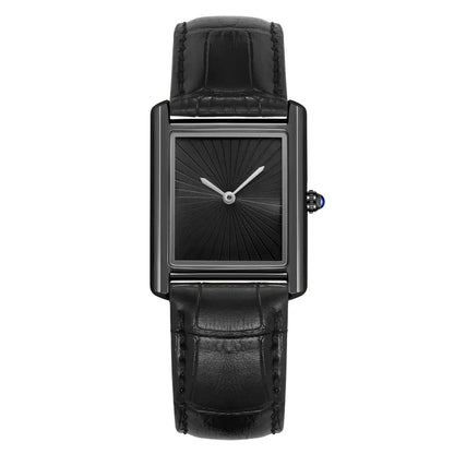 New Elegant Watches for Women and Men Fashion Leather Strap Waterproof Quartz Wristwatches Couple's Watches Gifts Drop Shipping