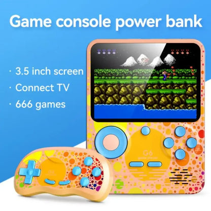 G6 Handheld Game Console – 3.5" Screen, 2-Player