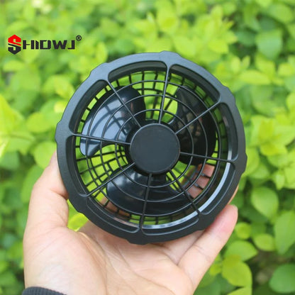 Individual 5V Air Condition Jacket Cooling Fan for Outdoor Work Wearable