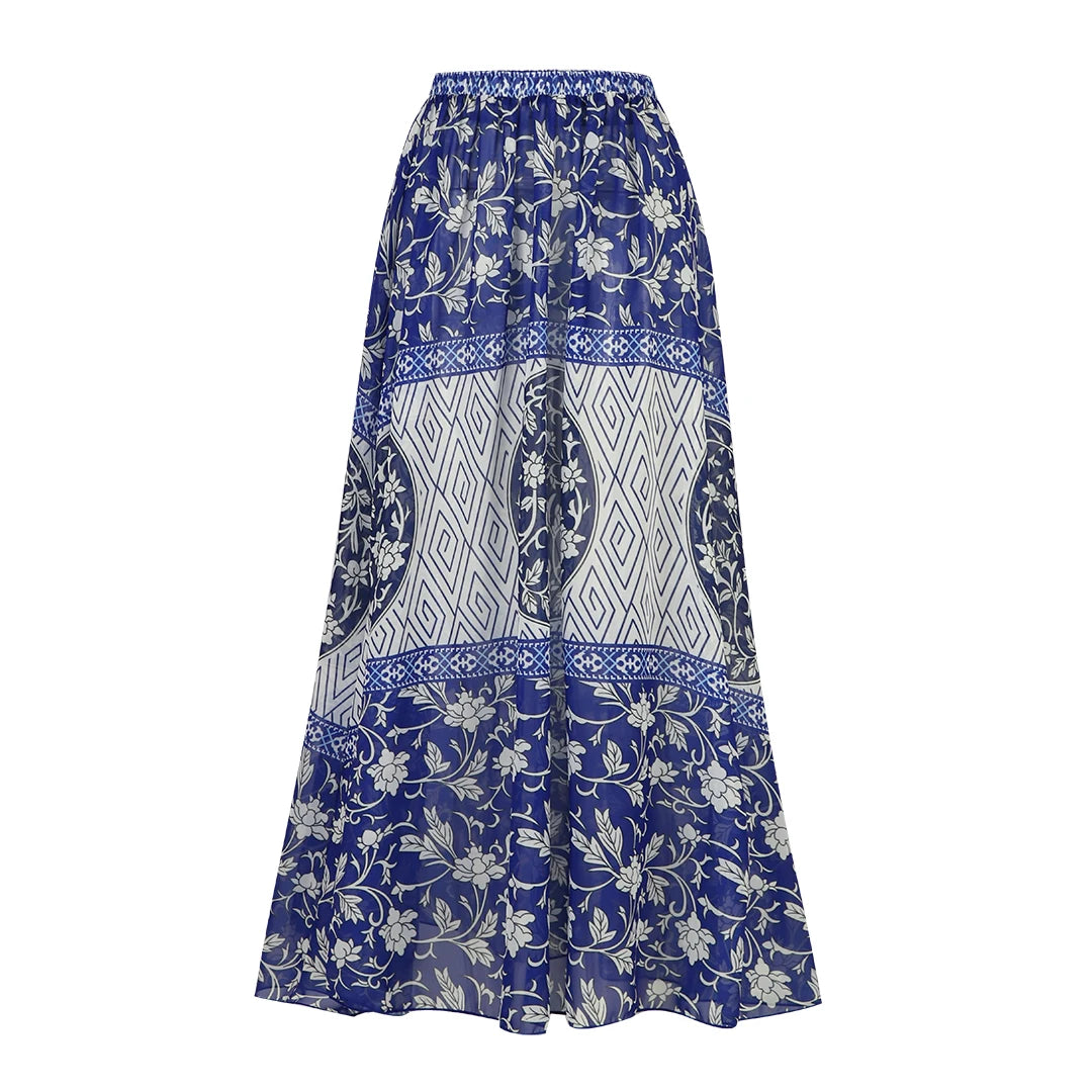 2025 Floral Cover Up Swimsuit Skirt Women Swimwear Patchwork Bathing Suit Sliming Monokini Swimsuit Solid Padded Swimming Suit