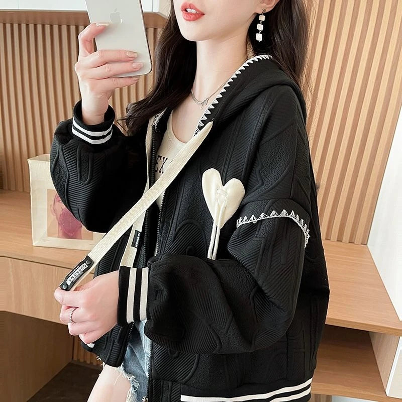 Y2K Vintage Full Zip-Up Hoodie