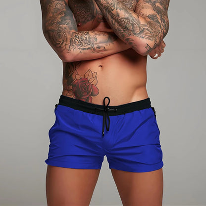 Summer Board shorts Swimwear Mens Swim Shorts Summer Beach Shorts Boxer Swimming Trunks Men Swimsuit High Quality Board Shorts