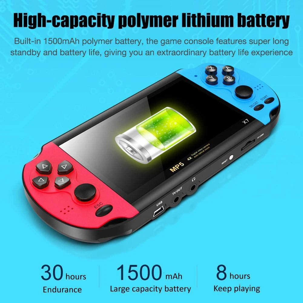 Portable Mini Retro Arcade Handheld Console
