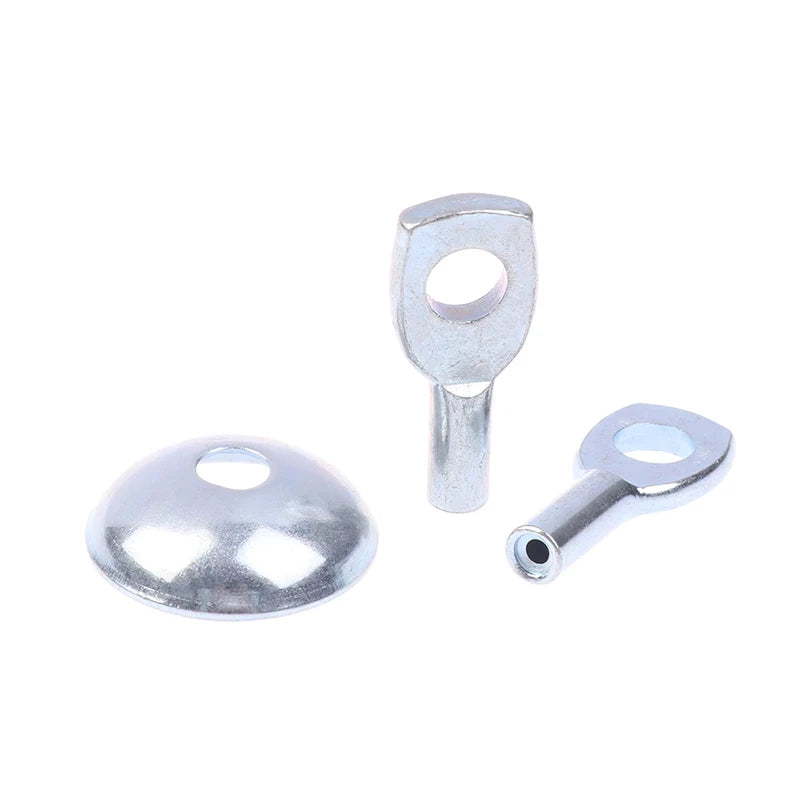 5PCS Gym Cable Steel Wire Rope Accessories for Cable Machine Fitness Equipment Exercise Metal Limit Ball Terminals Gasket