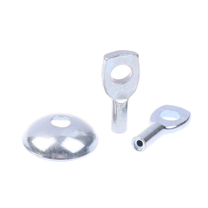 5PCS Gym Cable Steel Wire Rope Accessories for Cable Machine Fitness Equipment Exercise Metal Limit Ball Terminals Gasket