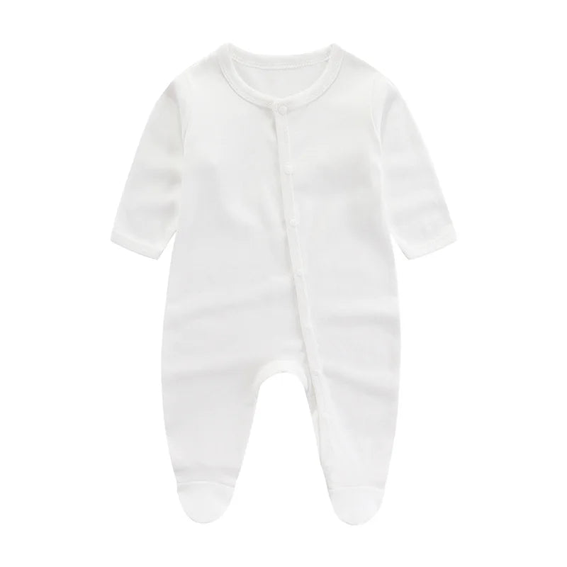 Newborn Unisex Romper Bodysuit – Soft Cotton, 0-9 Months