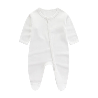 Newborn Unisex Romper Bodysuit – Soft Cotton, 0-9 Months