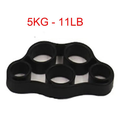 Hand Gripper Silicone Finger Expander Exercise Hand Grip Wrist Strength Trainer Finger Exerciser Resistance Bands Fitness
