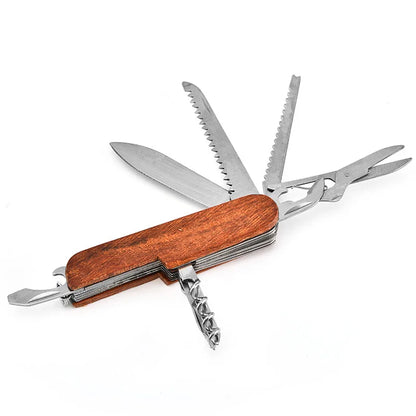 10 Pcs Pocket Knife Multi-tool Knives Father's Day Gifts for Men Wedding Groomsmen Gift Anniversary Gift