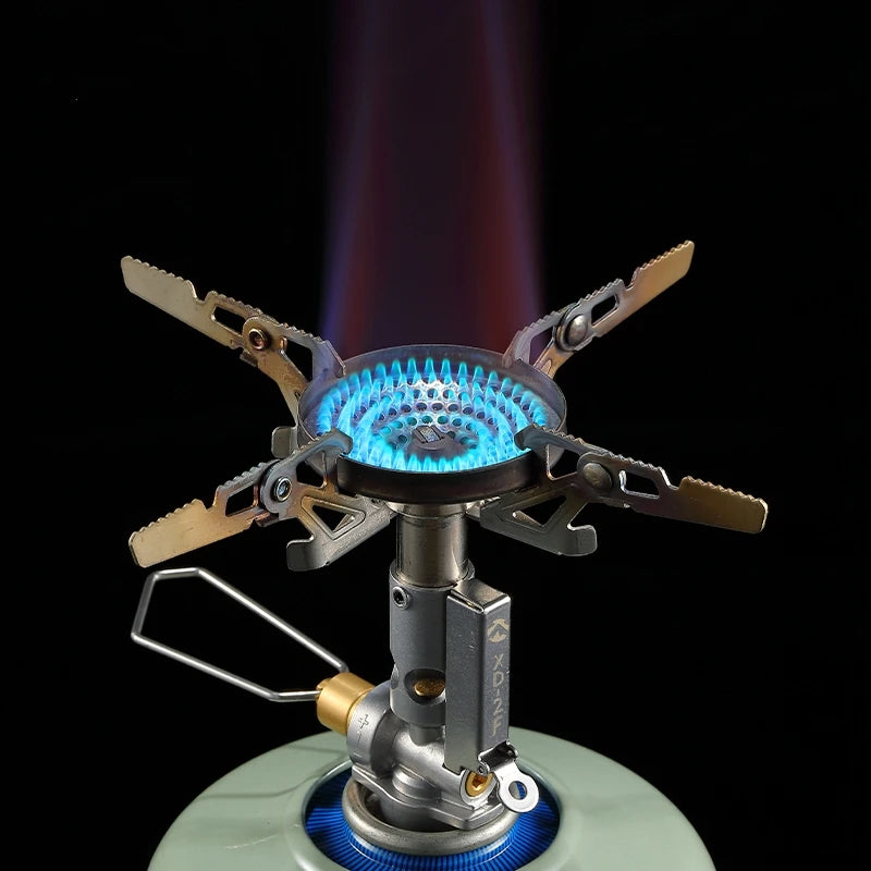 CAMPINGMOON  XD-2F Outdoor Portable Voltage Stabilized Integrated Gas Stove High Power Windproof Hiking Field Stove Cooker