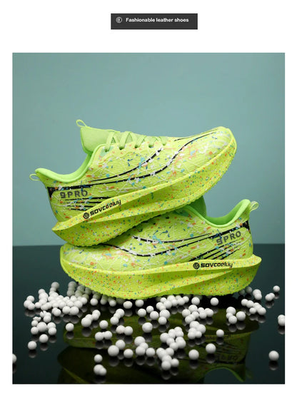 Men's Sneakers Trend Walking Speciality Carbon Board Marathon Sports Shoes Male Running Athletic Nonskid Sneakers﻿ For Women