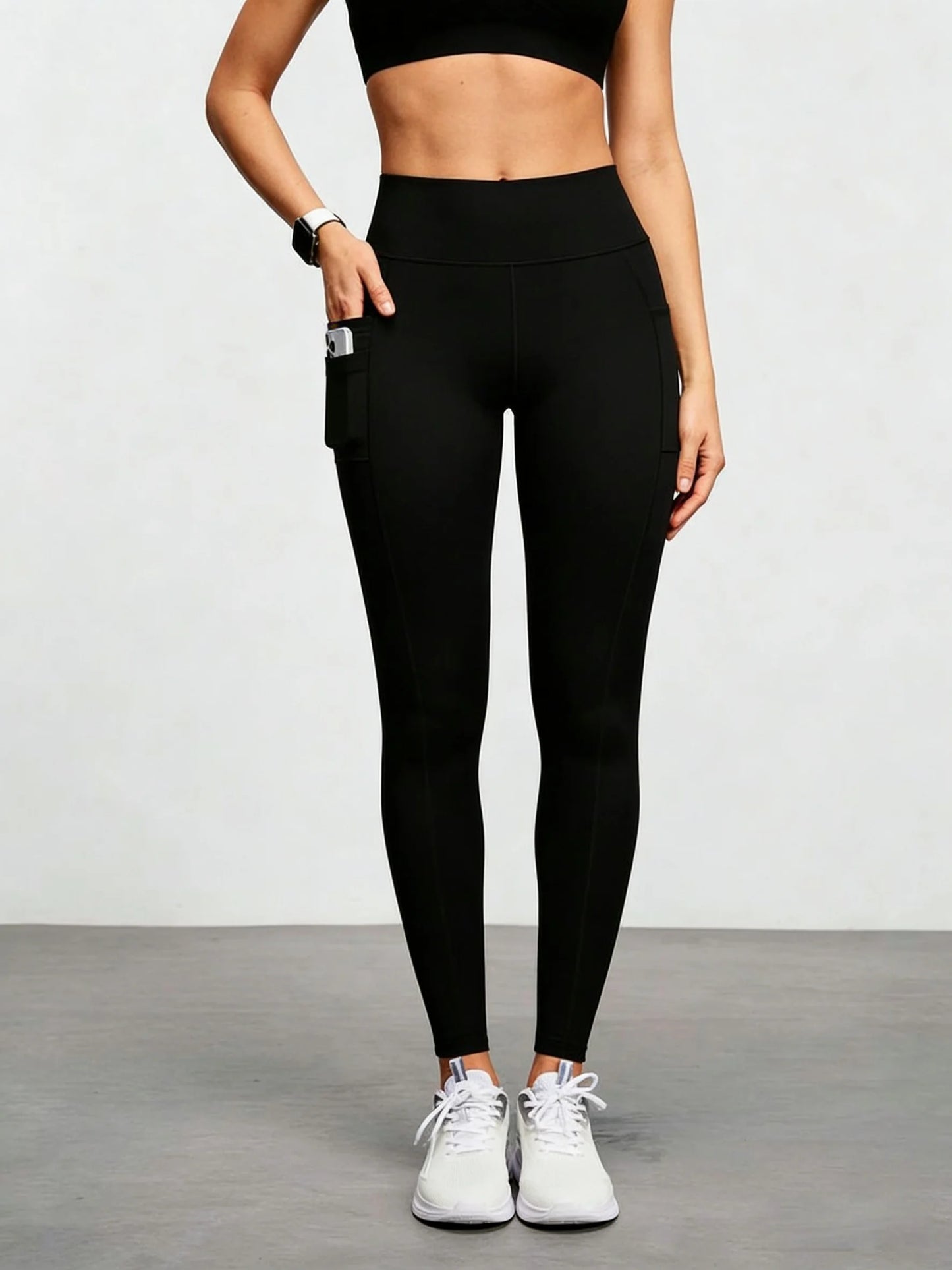 Pocket Tummy Control Butt Lift Leggings