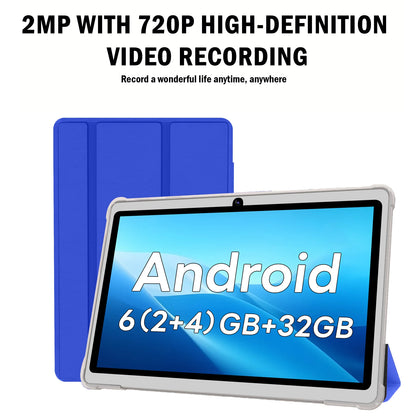 2026 Global Version 7 Inch 4G WiFi Kids' tablet Quad Core 2GB RAM 32GB ROM Dual Cameras Children's Gifts Tablets Android 11
