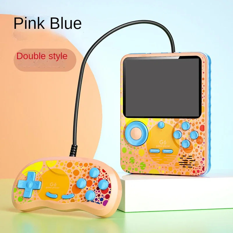 G6 Handheld Game Console – 3.5" Screen, 2-Player