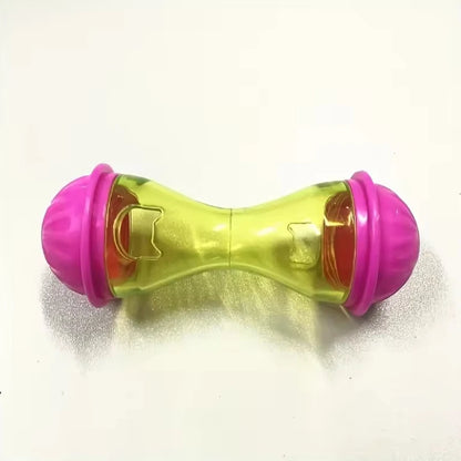 Interactive Pet Feeder Cat Toy Ball Food Rolling Leakage Dispenser Cat Food Feeder Playing Training Funny Toys Cat Pet Supplies