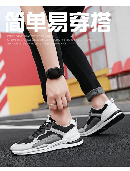 Sneakers for Men Fashion Outsole Male Casual Sport Shoes Man Running Flats Shoes Tenis De Mujer Zapatillas Sapato Masculino