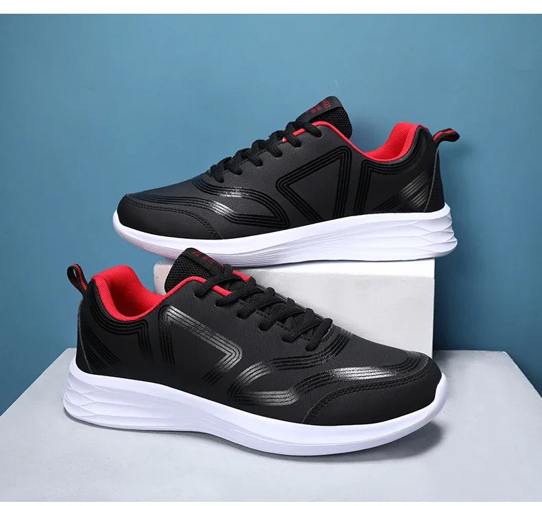 Black Sneakers Comfortable Sports Running Shoes For Men Tenis Masculinos Autumn Lightweight Casual Shoe Zapatillas Hombre