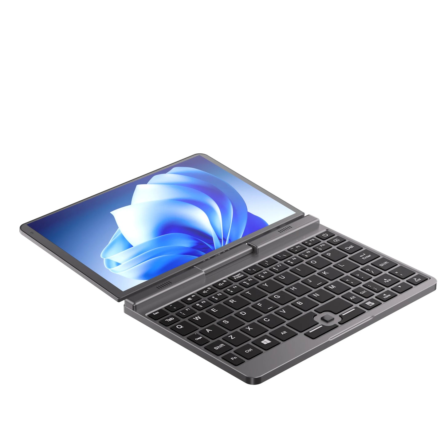 YSJMNPC 12th Gen Mini Laptop Intel N95 Quad Core 8 Inch Screen LPDDR5 12GB 4800MHz M.2 1TB Windows11Pro AX WiFi6 BT5.2 RJ45 LAN