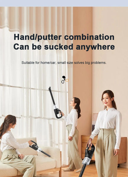 Wireless Handheld Vacuum Cleaner Cordless Handheld Chargeable Auto Vacuum for Home & Car & Pet Mini Vacuum Cleaner 50000Pa