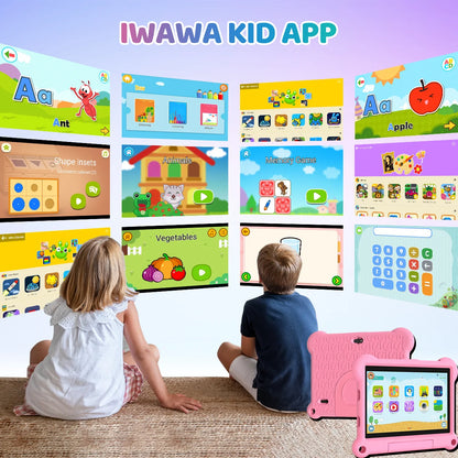 10-Inch Kids Tablet Adreamer KidsPad10Pro 4GB 64GB with Kids Education Software For Children Studying Kids-proof Case