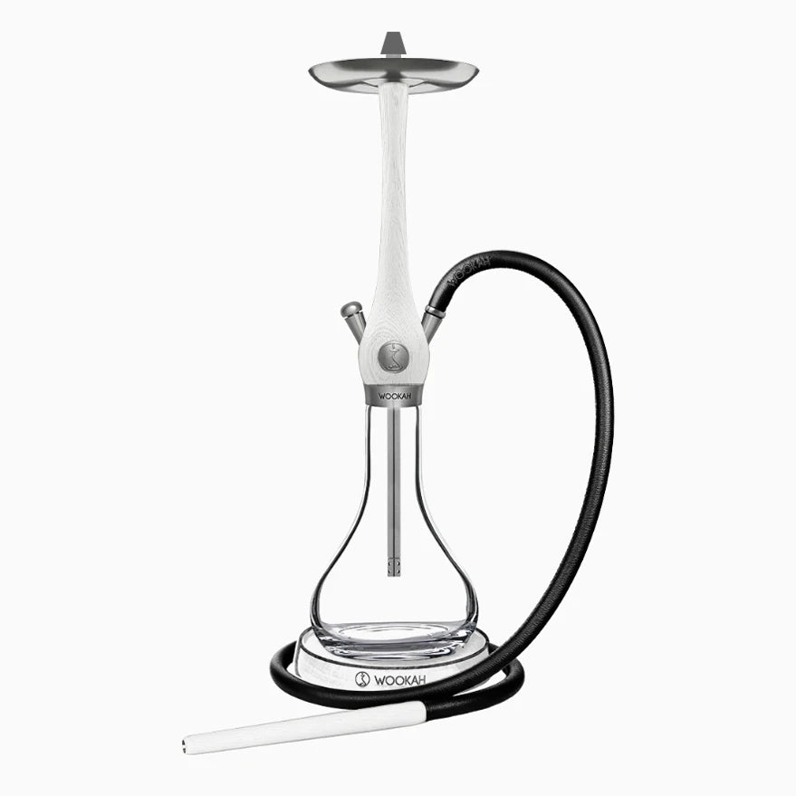 Wookah Hookah Shisha Set High Quality Wooden Large Hookah with Glass Bottle Single Pipe