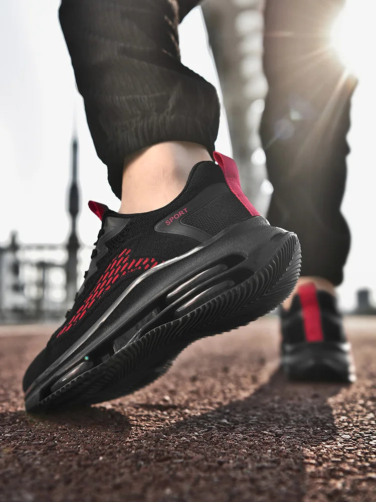 High Quality Sneakers Male Trend Black Platform Basketball Shoes Men Casual White Sport Walking Sneakers Men's Trainer 2025