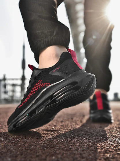 High Quality Sneakers Male Trend Black Platform Basketball Shoes Men Casual White Sport Walking Sneakers Men's Trainer 2025