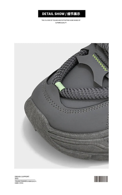 Sneakers for Mens White Platform Sneakers Fashion Versatile Board Shoes Men's Simple Niche Comfort Sports Shoes Tenis Masculino