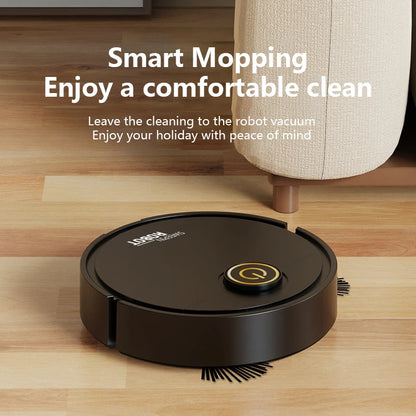 Smart Sweeping Robot Sweeping Suction Mopping 3-in-1 USB Rechargeable Vacuum Home Appliance For Floors Countertops Pet Hair