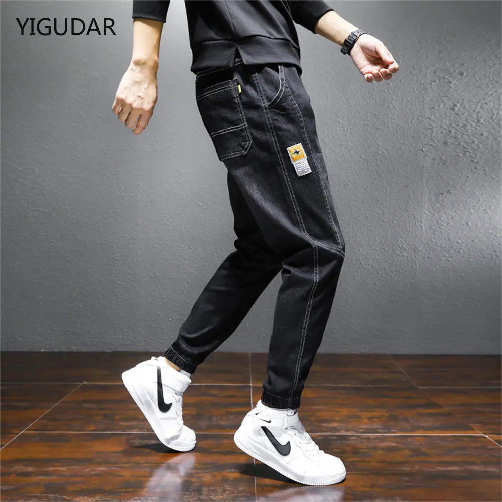 Harem Baggy Moto Jeans