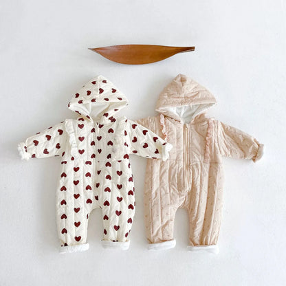 Baby Outing Clothes 2025 Autumn And Winter Children s Clothing Baby Cotton Clothes Crawling Clothes