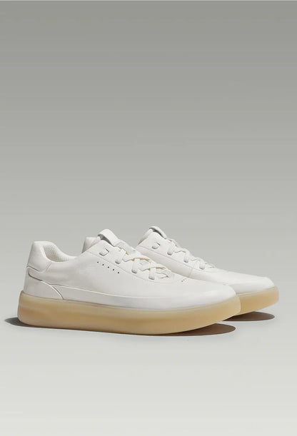 Skateboarding Sports Shoes Classic White Sneakers for Men Comfort Leather Sneakers Fashion Running Outdoor Casual Walking Shoe