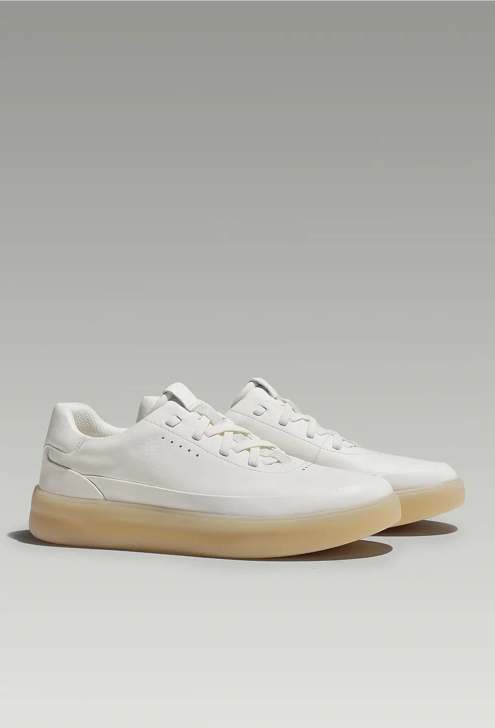 Skateboarding Sports Shoes Classic White Sneakers for Men Comfort Leather Sneakers Fashion Running Outdoor Casual Walking Shoe