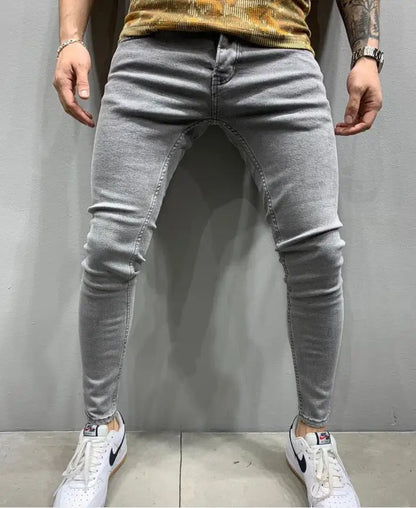 Stretch Slim Baggy Jeans
