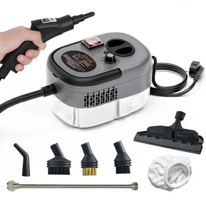 Steam Cleaner High Temperature Pressure Washer with Remote control Steam Cleaning Machine For Home Kitchen Hood Car 2500W