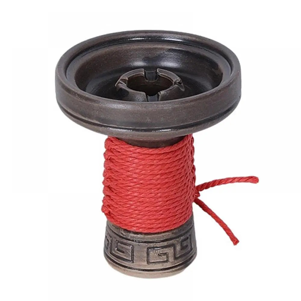 Hookah Mummy Bowl With Hemp Rope Ceramics Shisha Nargile Sheesha Narguile Chicha Cachimbas Water Pipe Smoking Accessories Tools