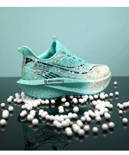 Men's Sneakers Trend Walking Speciality Carbon Board Marathon Sports Shoes Male Running Athletic Nonskid Sneakers﻿ For Women