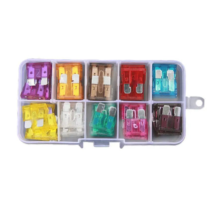 50/100pcs Automotive Fuses Fuses Automotive Fuses 2A/3A/5A/7.5A/10A/15A/20A/25A/30A/35A Amp Automotive Repair Tools