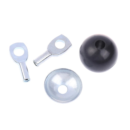 5PCS Gym Cable Steel Wire Rope Accessories for Cable Machine Fitness Equipment Exercise Metal Limit Ball Terminals Gasket