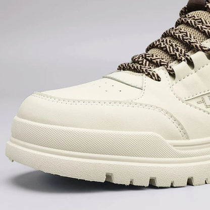 Men Sneakers Outdoor Casual Shoes New Non Slip Vulcanized Shoes Soft Sole Walking Shoe Lace-up High Top Men Shoes Tenis Hombres