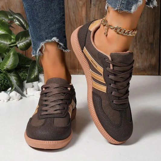 Women Sneakers 2025 Spring New Luxury Flat Loafers Comfortable Slip on Soft Female Sneakers Lightweight Outdoor Shoes for Women