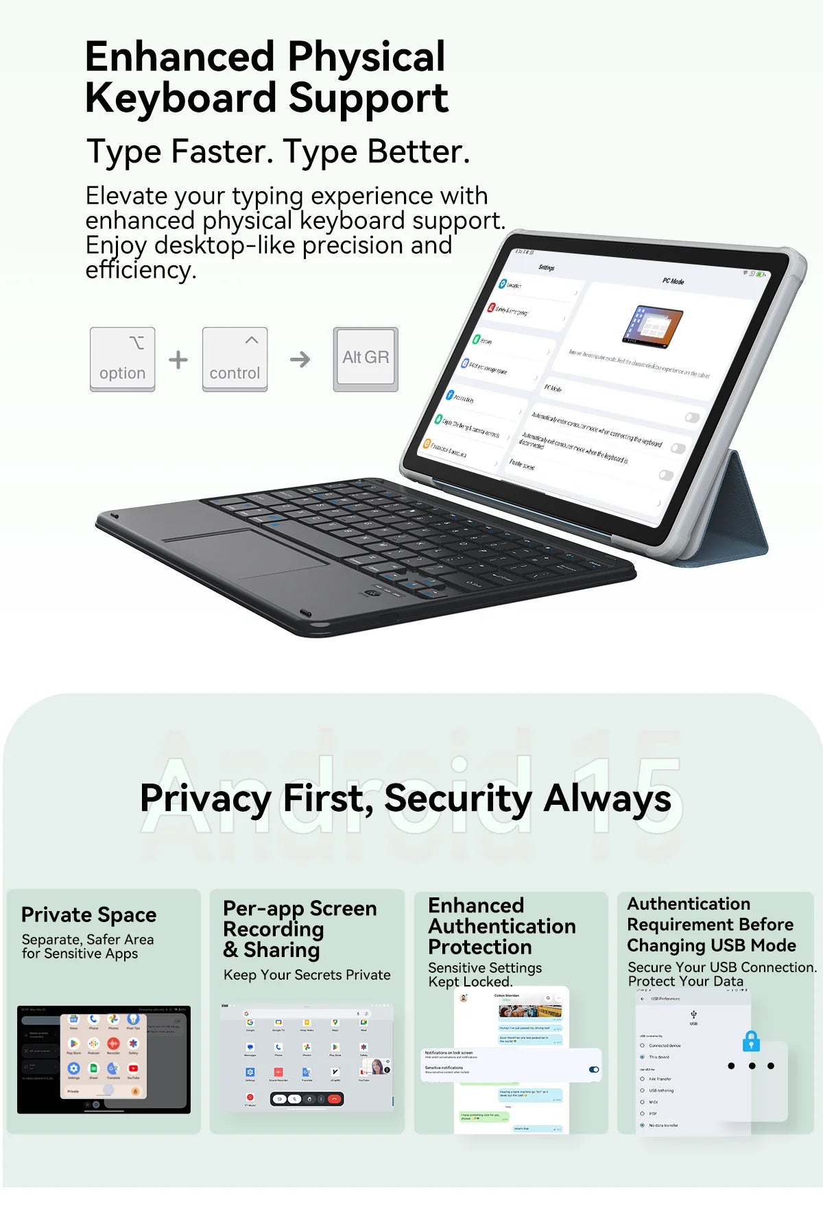 [World Premiere] Blackview OSCAL PAD 100 Tablet 12'' 2K FHD+ Unisoc T615 12+24GB RAM 256GB ROM 9000mAh Android 15 4G Tablets PC