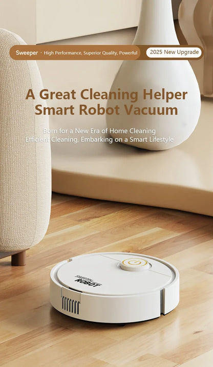 Smart Sweeping Robot Sweeping Suction Mopping 3-in-1 USB Rechargeable Vacuum Home Appliance For Floors Countertops Pet Hair